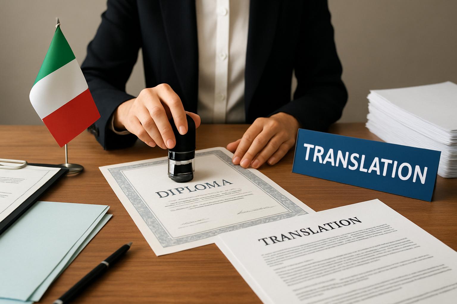 Как подготовить диплом к поступлению в итальянский вуз: подробное руководство